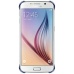 Nugarėlė G920F Samsung Galaxy S6 Clear Cover Juoda
